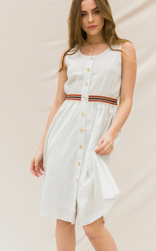 Carson Stripe Waist Dress