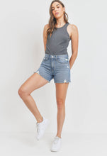 Load image into Gallery viewer, Blakely Washed Denim Shorts